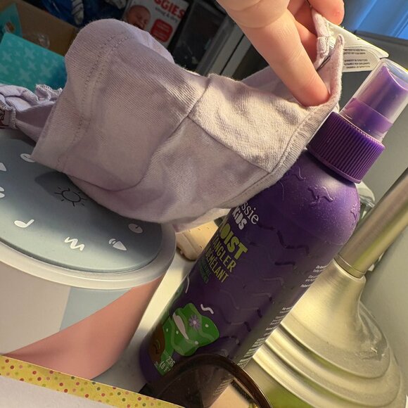 Y2K Vintage Disney Winnie The Pooh Romper Lilac Purple Baby 9 months - Picture 10 of 11